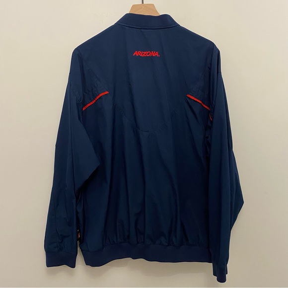 Vintage Nike Clima-Fit Mens Large Arizona Wildcats Center Swoosh 90s Windbreaker - Picture 15 of 15
